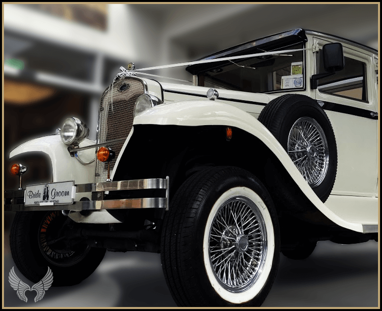 White Vintage Car Hire Leitrim